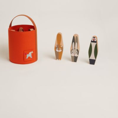 “动物部落”撞柱游戏，当前为第2张（共7张）